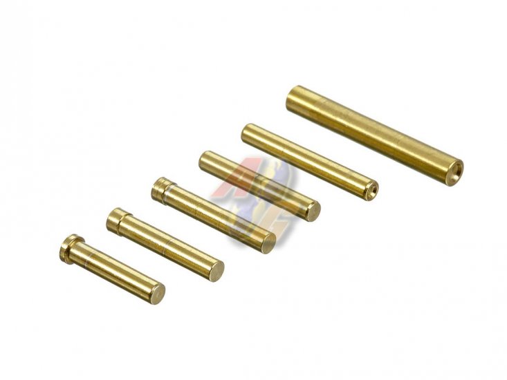 --Out of Stock--Dynamic Precision Stainless Steel Pin Set For Tokyo Marui G17/ G18C GBB ( Gold ) - Click Image to Close