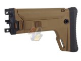 5KU ACR Style Retractable Stock For CYMA MP5K AEG ( TAN )