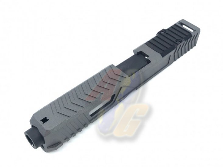 Airsoft Artisan Dynamic Weapon Solution RMR Cut Slide Kit For Tokyo Marui H17 Series GBB ( H-237 TUNGSTEN ) - Click Image to Close