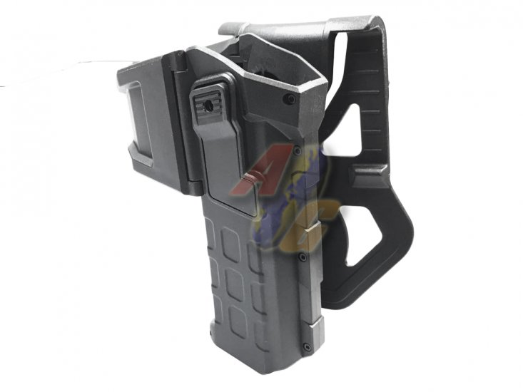 Armyforce Polymer Hard Case Movable Holster For Tokyo Marui, WE, 1911 Series GBB ( BK ) - Click Image to Close