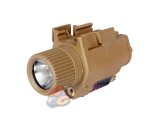 V-Tech QD M6 Tactical Flashlight & Laser Sight ( Tan )