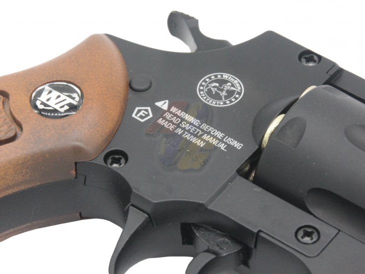 GUN HEAVEN 733B 2inch 6mm Co2 Revolver ( Black ) - Click Image to Close