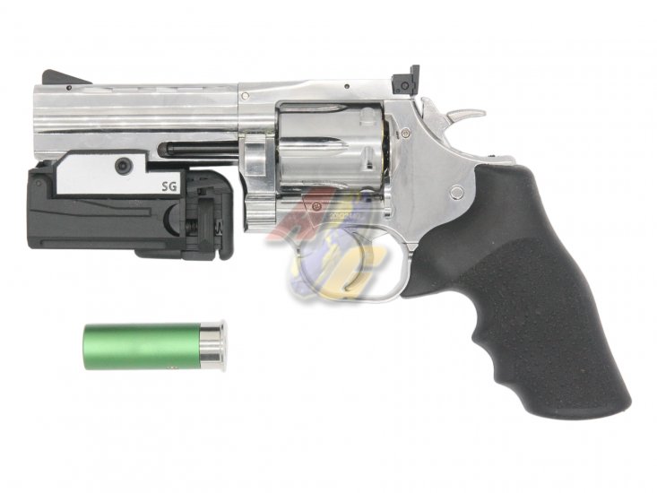 AG Custom Dan Wesson 715 4" Revolver with MSL 715 Grenade Launcher ( SV/ SV ) - Click Image to Close