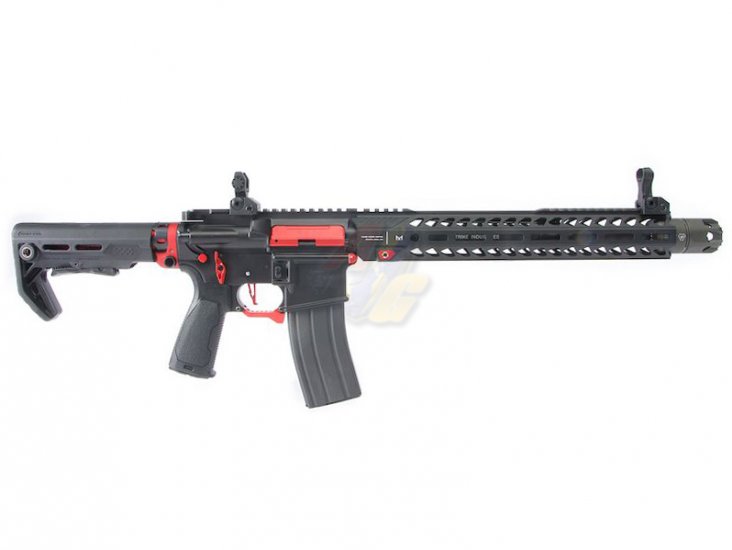--Out of Stock--EMG/ G&P Strike Industries Tactical Rifle 13.5" ( MWS System/ Red ) - Click Image to Close