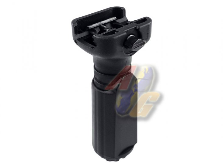 Armyforce D Style Adjustable Vertical Grip ( Black ) - Click Image to Close