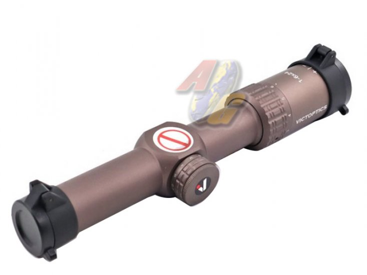 Victoptics S6 Burnt Brown 1-6x24 Rifle Scope ( Korean Law Compliance/ without Adjustment Turrets ) - Click Image to Close