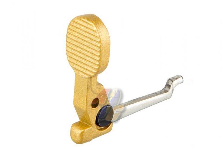 APS ASR Bolt Release For M4/ M16 Series AEG ( Gold ) - Click Image to Close