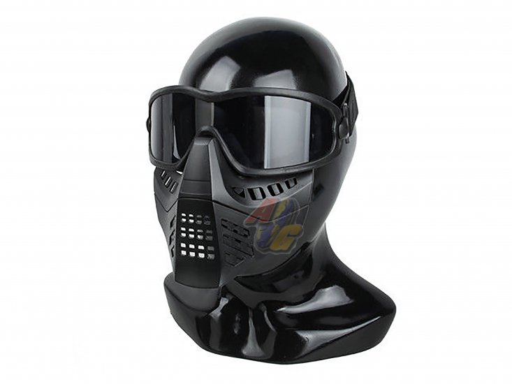 --Out of Stock--TMC Impact-Rated Goggle with Removeable Mask ( BK ) - Click Image to Close