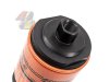 RJ Creation Oil Filter 14mm CCW Tracer Compatible Mock Barrel Extension ( Custom Made/ Grident Orange and Black )