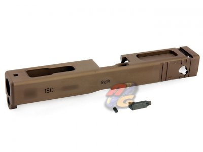 --Out of Stock--Guarder 7075 Aluminum CNC Slide For Marui H18C (Tan, CIA 60th )