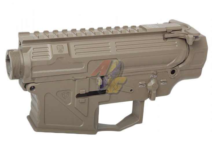 APS PER Receiver Set For APS M4 PER AEG Rifle ( Dark Earth ) - Click Image to Close