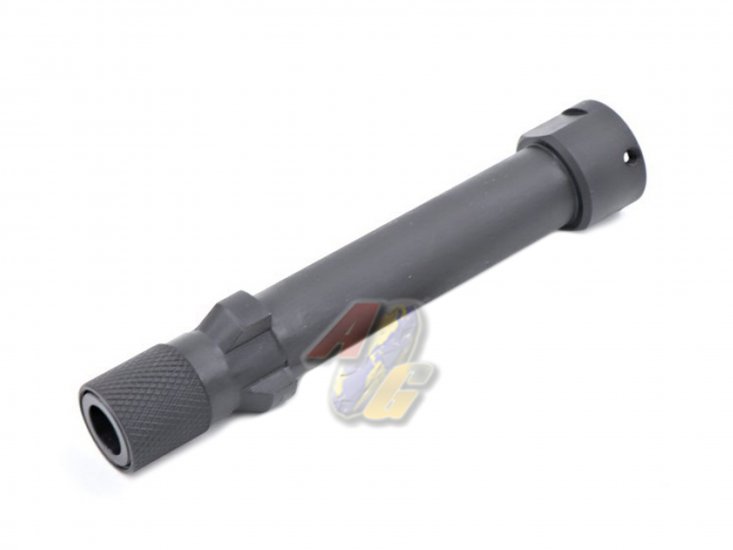 BBT Steel Outer Barrel with Thread Protector For Maruyama SCW-9 PRO-G SMG GBB - Click Image to Close