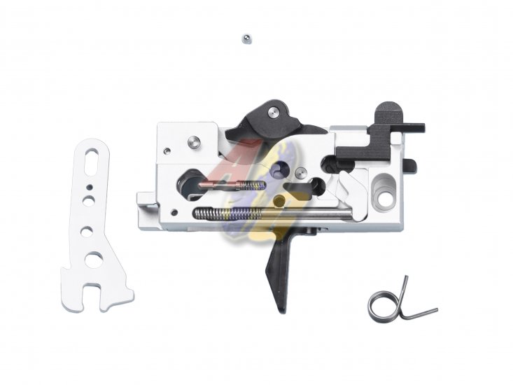 --Out of Stock--G&P CNC MWS Drop-In Flat Trigger Box Set with Bolt Release For Tokyo Marui M4 Series GBB ( MWS ) - Click Image to Close