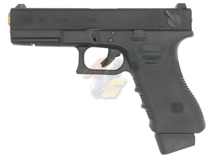 --Out of Stock--AG Custom Tokyo Marui H18C with Guarder CNC Aluminum Slide and Parts ( CIA/ Black ) - Click Image to Close