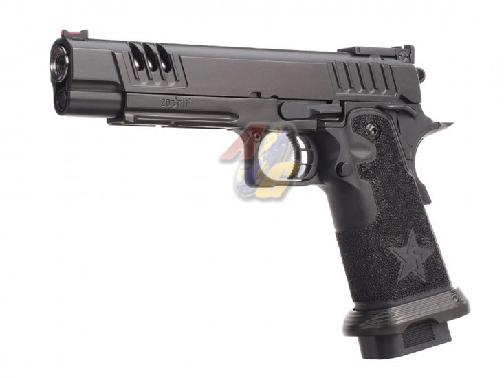 --Out of Stock--Army Staccato XL 2011 GBB Pistol with Star Non-Slipping Grip ( Black ) - Click Image to Close