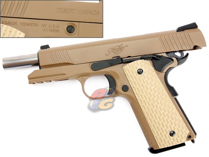 WE Kimber Desert Warrior (Full Metal, With Marking) - Click Image to Close