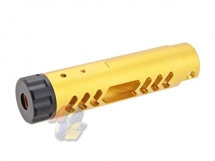 5KU CNC Aluminum Outer Barrel For Action Army AAP-01 GBB ( Type C/ Gold ) - Click Image to Close