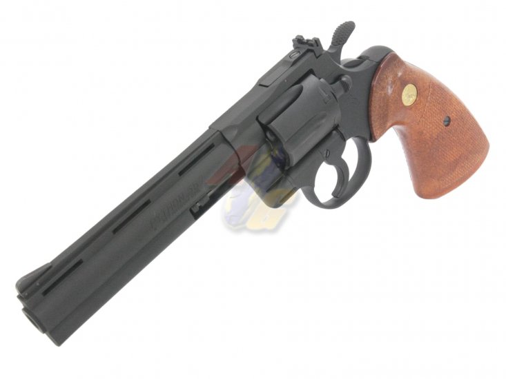 Tanaka Python 357 R-Model 6 Inch Heavy Weight Gas Revolver ( Black ) - Click Image to Close