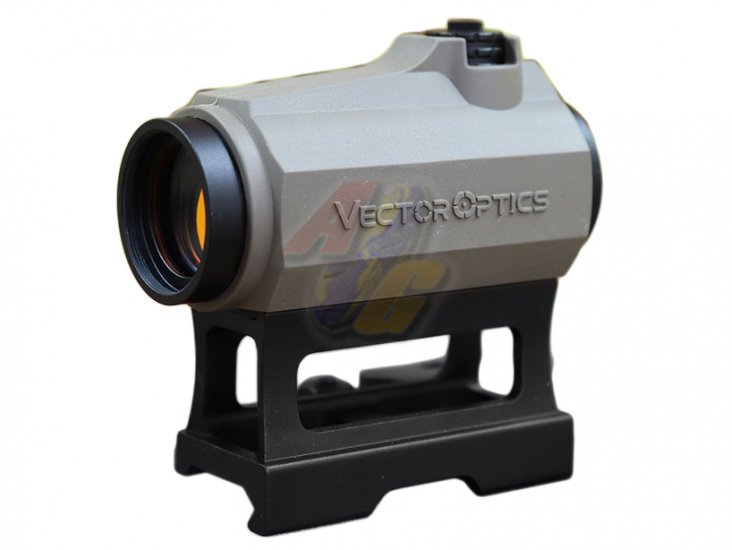Vector Optics Maverick 1x22 GenII Red Dot Sight with DE Rubber Cover - Click Image to Close