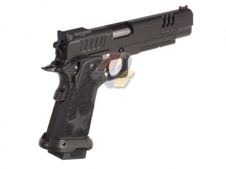 --Out of Stock--Army Staccato XL 2011 GBB Pistol with Star Non-Slipping Grip ( Black ) - Click Image to Close