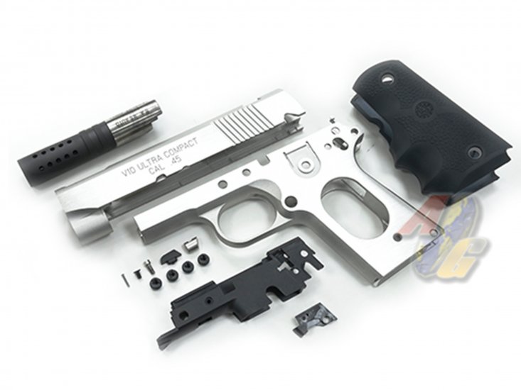 --Out of Stock--Guarder Stainless CNC Kits For Tokyo Marui V10 Series GBB ( Sliver ) - Click Image to Close