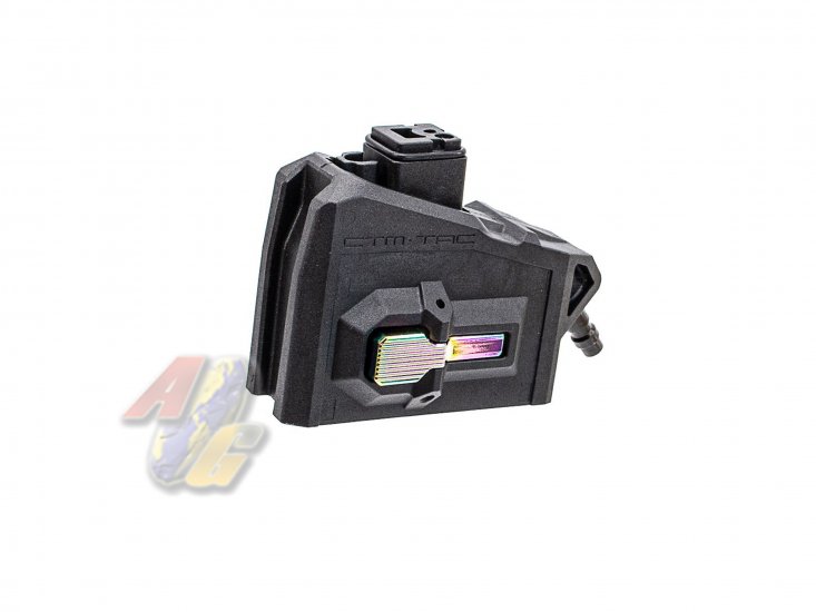 CTM HPA M4 Magazine Adapter For G Series, AAP-01 Series GBB ( Black/ Rainbow ) - Click Image to Close