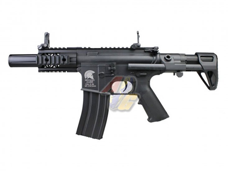 S&T M4 FF 3.5" SD PDW Challenger Line G3 AEG ( BK ) - Click Image to Close
