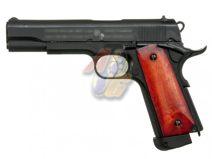 --Out of Stock--Bell M1911 Co2 Pistol ( 838MB/ Wood Grip ) - Click Image to Close