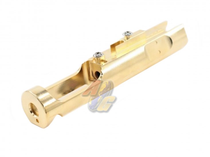 --Out of Stock--SLONG TMB CNC Steel Bolt Carrier For Tokyo Marui M4 Series GBB ( MWS ) ( Gold ) - Click Image to Close