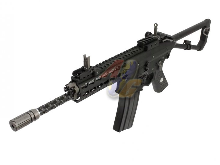 EMG/ Knights Armament Airsoft PDW M2 GBB Rifle ( Long ) - Click Image to Close