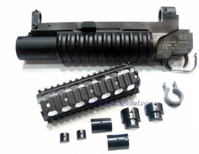 CAW M203 Grenede Launcher Short Barrel For Marui M4A1