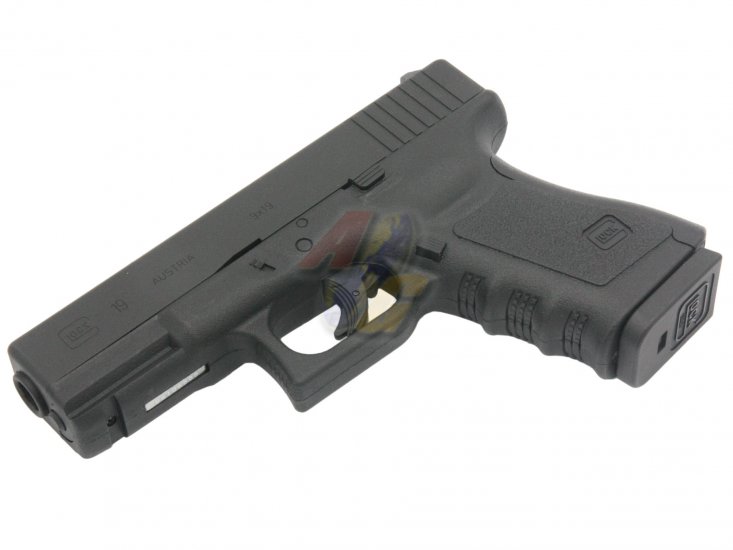 Umarex/ WG Glock 19 Co2 Fixed Slide Gas Pistol ( 6mm ) - Click Image to Close