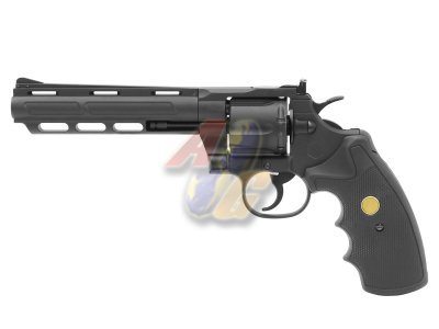 --Out of Stock--King Arms Python 357 Magnum CO2 Revolver ( BK/ 6 Inch )