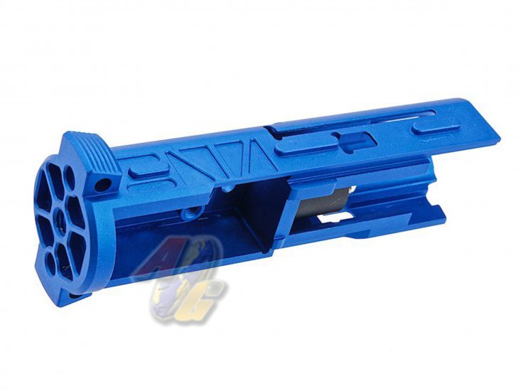 5KU CNC Aluminum Lightweight Bolt For Action Army AAP-01 GBB ( Type 2, Blue ) - Click Image to Close