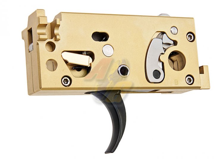 G&P MWS CNC Custom Adjustable Trigger Box ( B ) For Tokyo Marui M4 Series GBB ( MWS ) - Click Image to Close