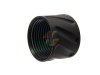 --Out of Stock--Airsoft Surgeon Diagonals Knurled Thread Protector ( 14mm-/ Black )