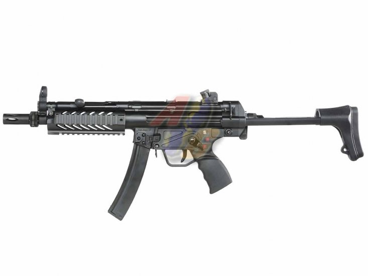 --Out of Stock--SRC SR5 TAC-A3 MP5A5 CO2 SMG Rifle ( Steel Receiver ) - Click Image to Close