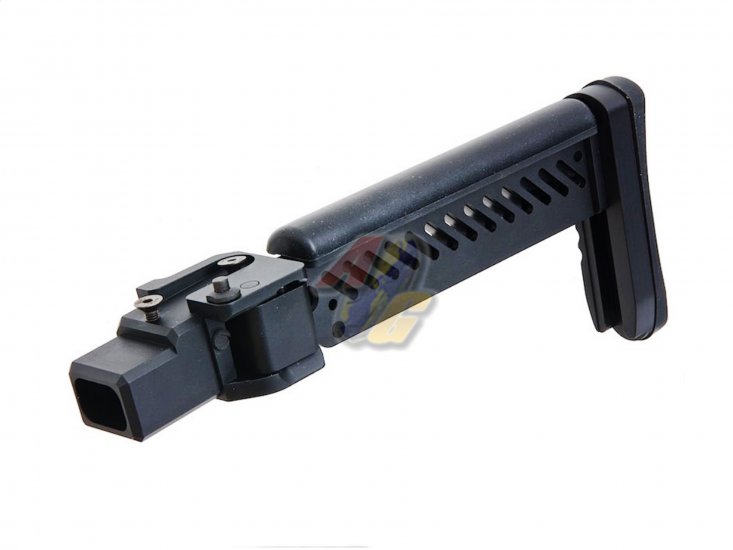--Out of Stock--5KU PT-5 Side Folding Stock For GHK AKM GBB ( BK ) - Click Image to Close