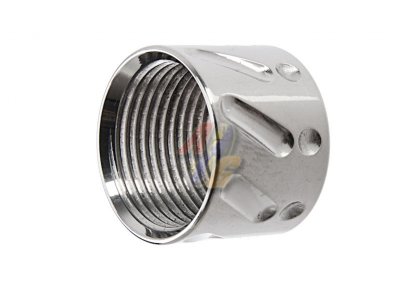 --Out of Stock--5KU Knurled Thread Protector ( 14mm-/ Silver )