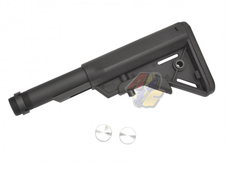 --Out of Stock--Angry Gun M4 SOPMOD Stock with CNC 6 Position Buffer Tube ( M4 GBB ) - Click Image to Close