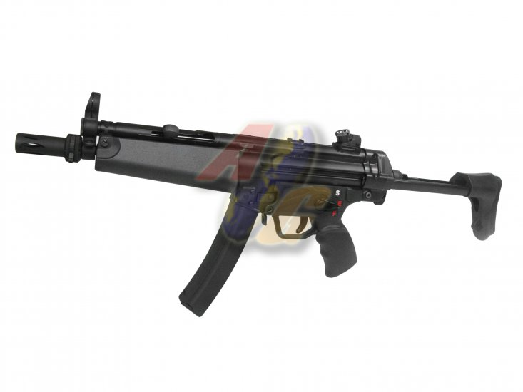 --Pre Order--SRC MP5A5 CO2 SMG Rifle ( Steel Receiver ) - Click Image to Close