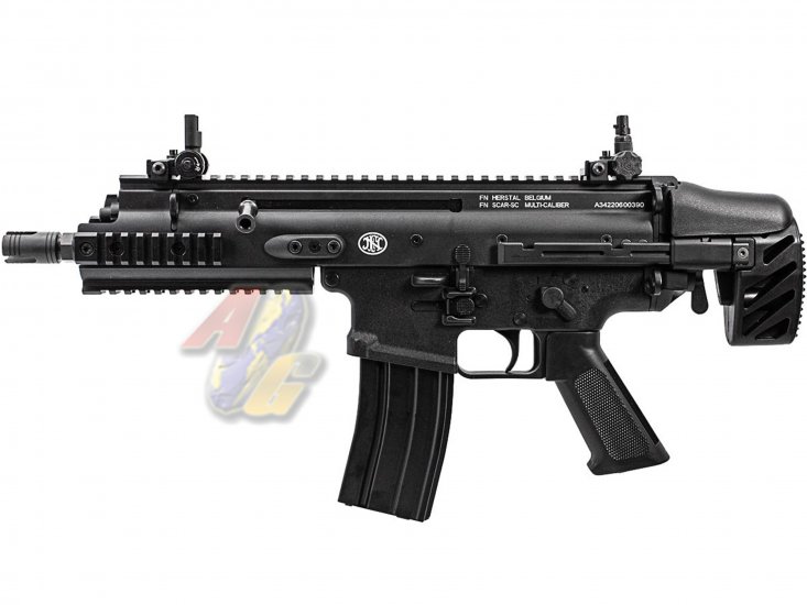 Cybergun FN Herstal Licensed SCAR-SC Compact BRSS Recoil System AEG ( BK/ by BOLT ) - Click Image to Close