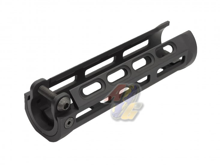 --Out of Stock--WII CNC Aluminum KE Style M-Lok Handguard For WE MP5 Series GBB - Click Image to Close