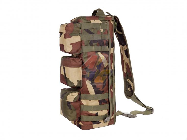 V-Tech Tactical Molle Assault Go Bag Shoulder Sling Backpack ( Woodland ) - Click Image to Close