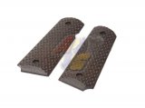 Armorer Works 1911 GRIP For AW/ WE 1911 Series GBB ( Brown )