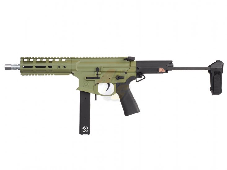 EMG Noveske Space Invader Airsoft PCC AEG ( Green ) ( by APS ) - Click Image to Close
