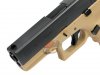 WE G19 Gen4 GBB Pistol (BK Metal Slide, Sand Frame)