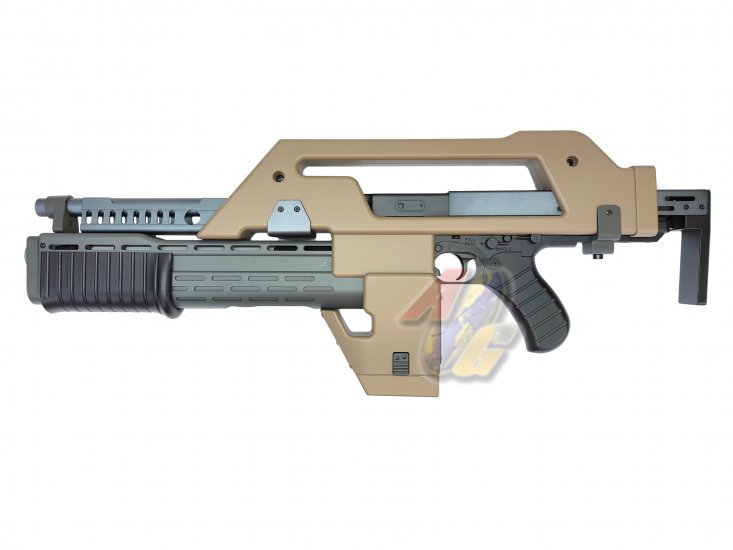 Snow Wolf M41A Pulse Rifle AEG ( Alien Gun/ Tan ) - Click Image to Close