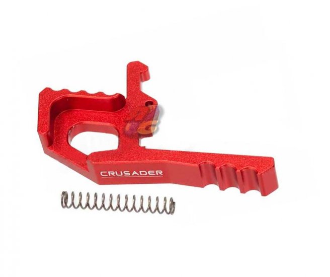--Out of Stock--Crusader M4 Ambidextrous Tactical Charging Handle Latch ( Red ) - Click Image to Close