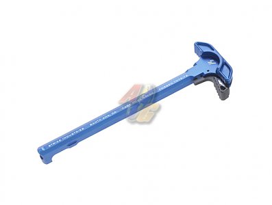 --Out of Stock--Strike Industries AR Charging Handle with Black Extended Latch Combo For M4 Series GBB ( Blue )